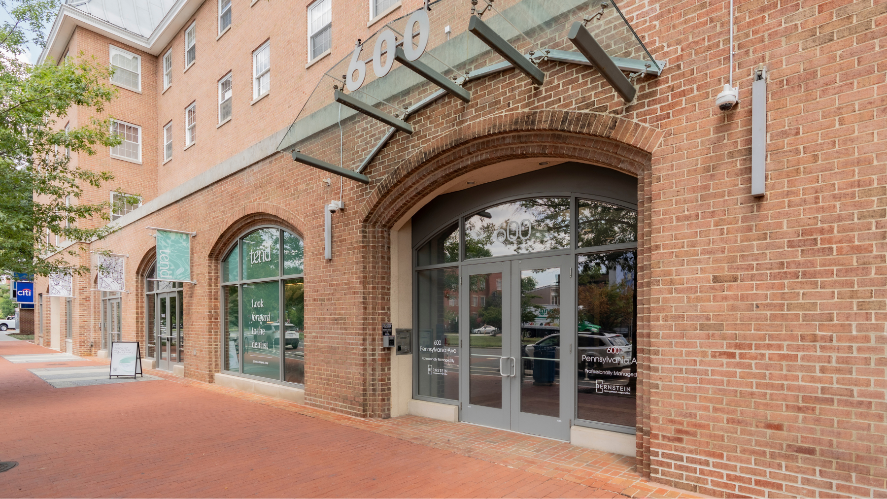 Entrance to Capitol Hill office building