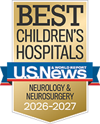 U.S. News & World Report - Best Children's Hospitals: Neurology 2026-2027 badge