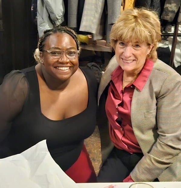 Sarah Gray and Linda Talley