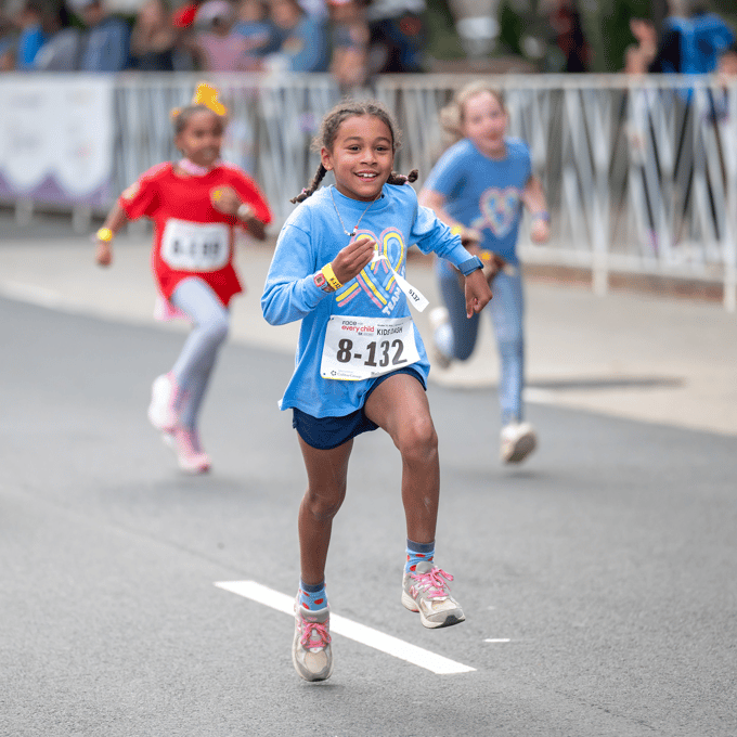 children running in race