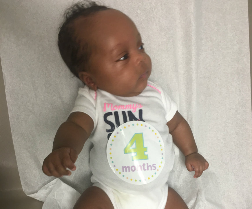 Amarie 4 mos