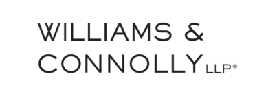 Williams & Connolly LLP logo.
